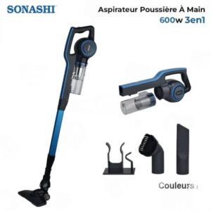 Aspirateur Poussière À Main 3en1 - 600W SONASHI SVC-9032
