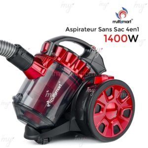 Aspirateur Sans Sac 4en1 1400W MultiSmart MS-VC1011