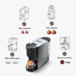 Cafetière 4 en 1 Multi-Capsules 20Bar 1450W Tirexx – Image 6