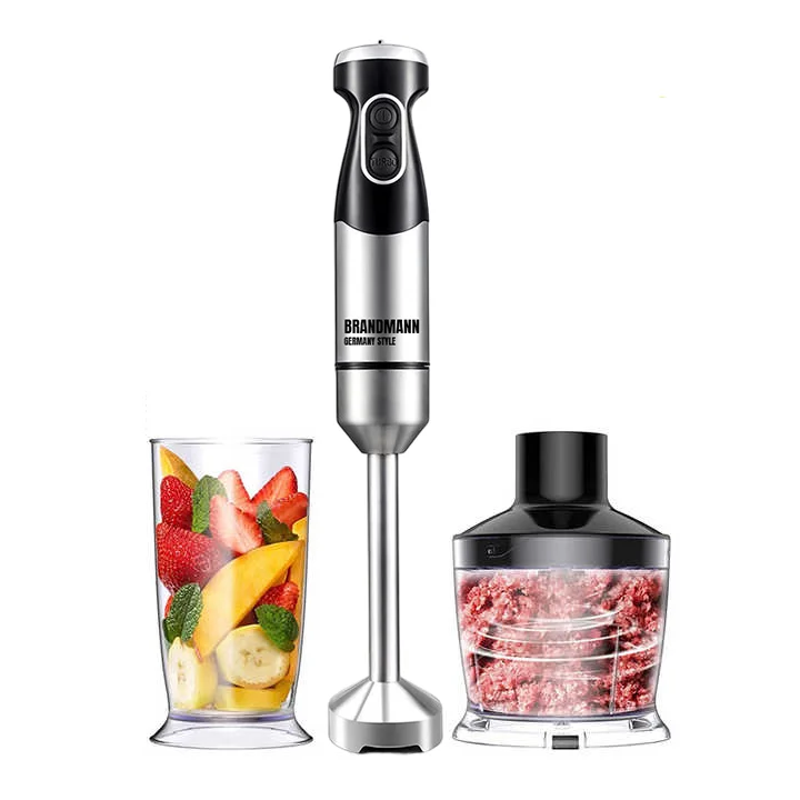 Bras Mixeur inox 3 en 1 - 1200W Brandmann