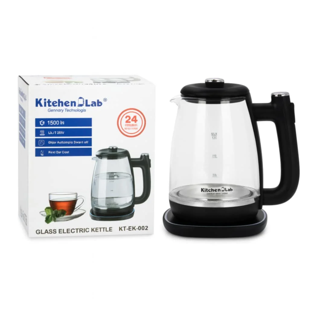 Bouilloire Électrique Sans Fil 1500W 2 litres Kitchen Lab KT-B002 – Image 2