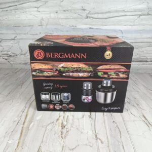 Hachoir inox 3 en 1 - 800 W Avec 02 Bol Bergmann BC3000
