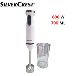 SilverCrest Bras Mixeur Inox - 600 W Avec Tasse - HB6079B-N