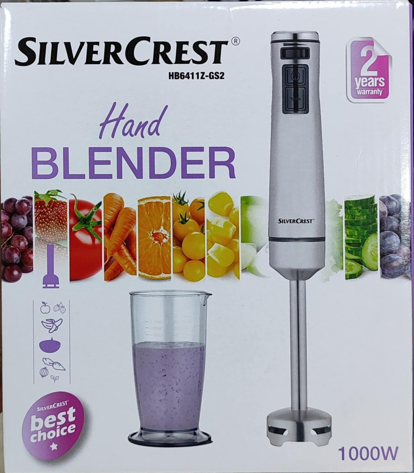 BRAS MIXEUR 1000 W SILVERCREST HB6411Z-GS2 – Image 2