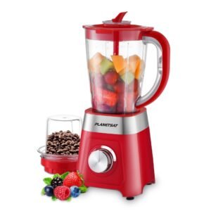 BLENDER 2 IN 1 PLANETSAT PBL-1925  Rouge