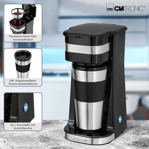 Machine a Café Clatronic ka3733 Noir – Image 5
