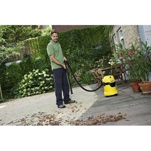 Aspirateur secs et humides Vacuum Cleaner 1000W 19L Karcher WD3 Plastique Jaune – Image 2