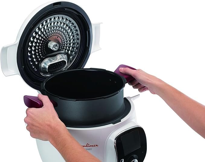 Cookeo Blanc Moulinex 180 recettes 1600W Ref CE85BA10 – Image 3