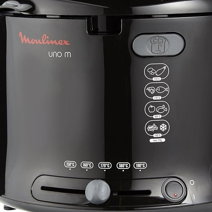 Friteuse 1.5L 1600W Uno Noir Moulinex AF125810 – Image 3