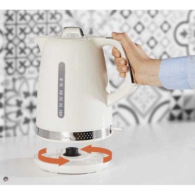 Bouilloire soleil blanc 1.7L 2400W Moulinex By320A10 – Image 3
