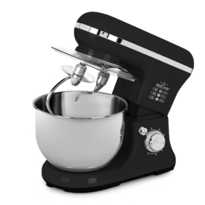 Pétrin Double Crochets 05L - 1200W avec 04 Accessoires Noir Matrix MX-4085