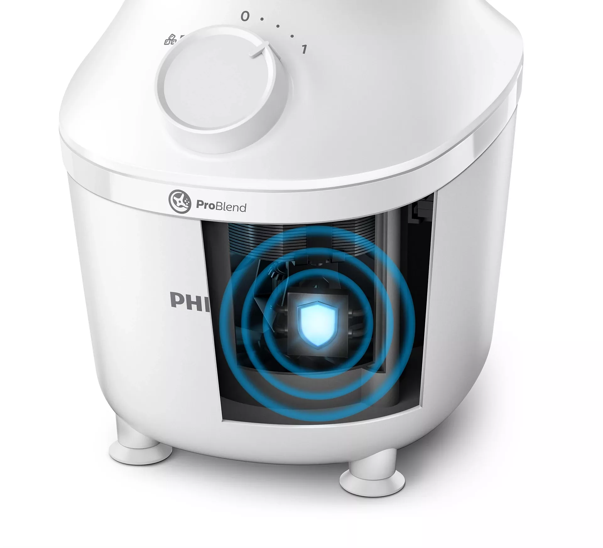 Blender Professionnel 450W Avec Technologie ProBlend Series 3000 Philips HR2041/30 – Image 2