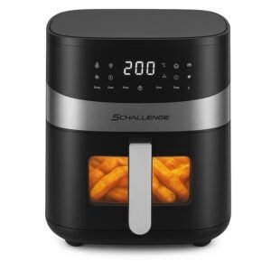 Airfrayer 1500W 6.5L tactile avec fenêtre et 8 programmes Schallenge