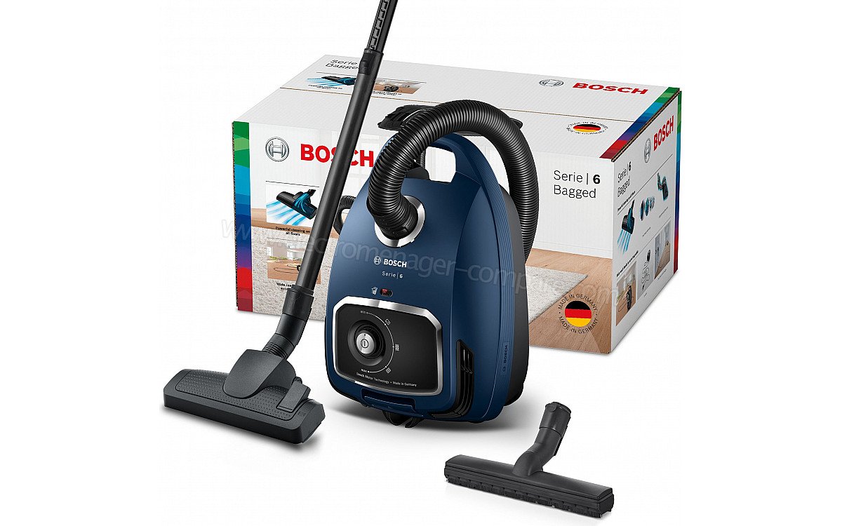 BGB6X300Série 6 Aspirateur avec sac Bleu