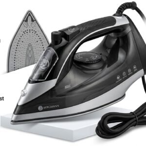 Fer à repasser BERGMANN TexStyle 7 Pro BSI-3600 – 3100W, FreeGlide 3D, Eco/Plus/Anti-goutte