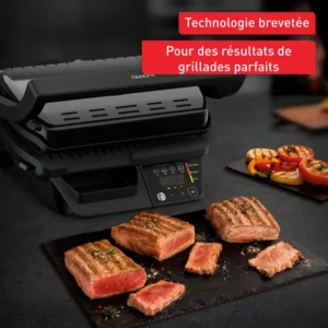 Optigrill, grill intelligent, 6 programmes, mode manuel, 4 personnesGC7P0810