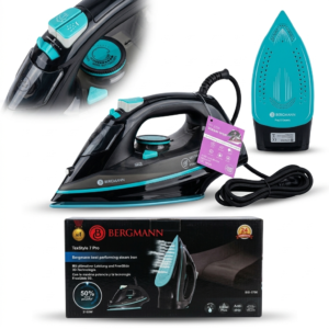 Fer à repasser BERGMANN TexStyle 7 Pro BSI-3700 – 3100W, FreeGlide 3D, Eco/Plus/Anti-goutte