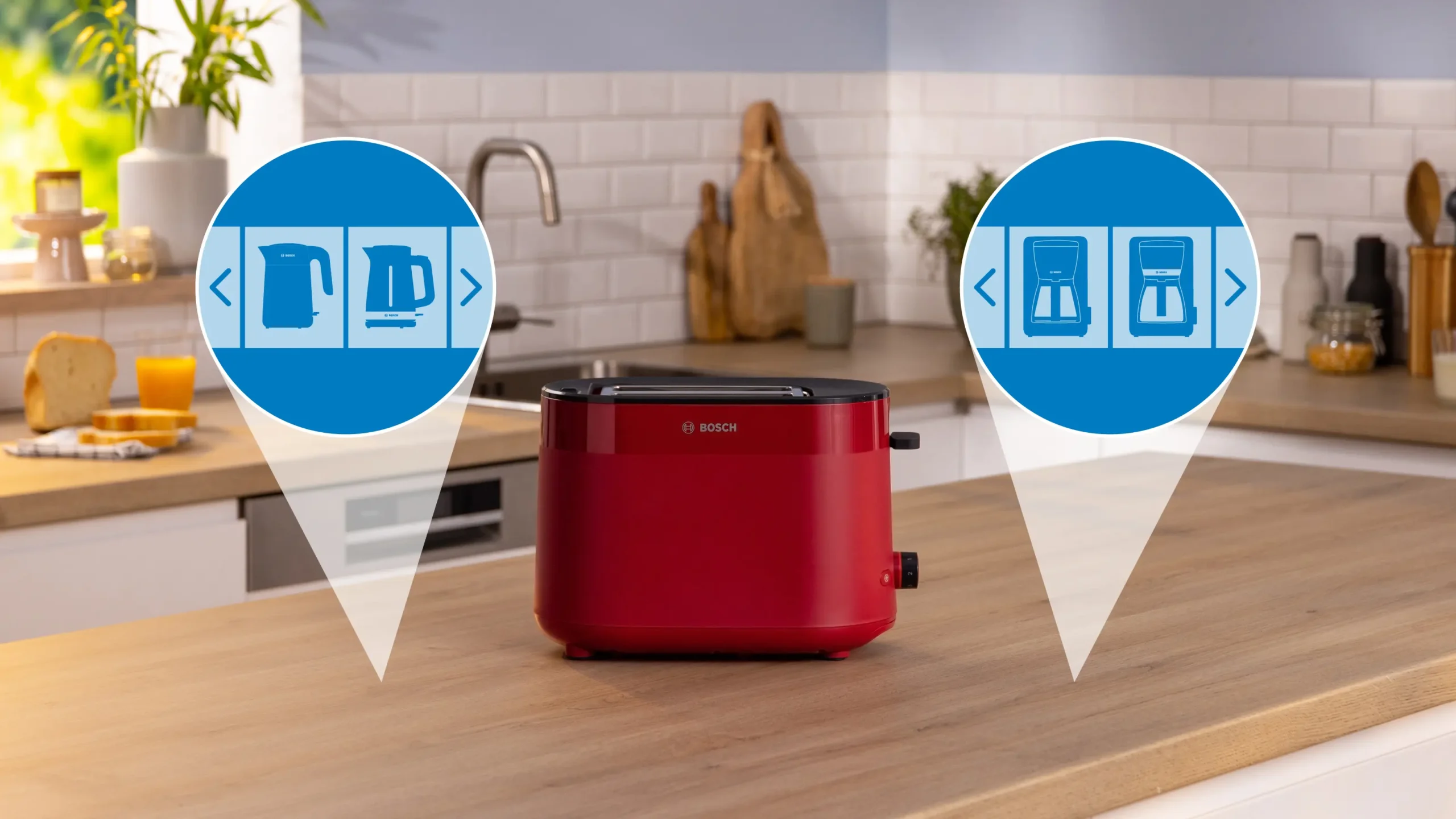Toaster compact MyMoment Rouge TAT2M124 – Image 9