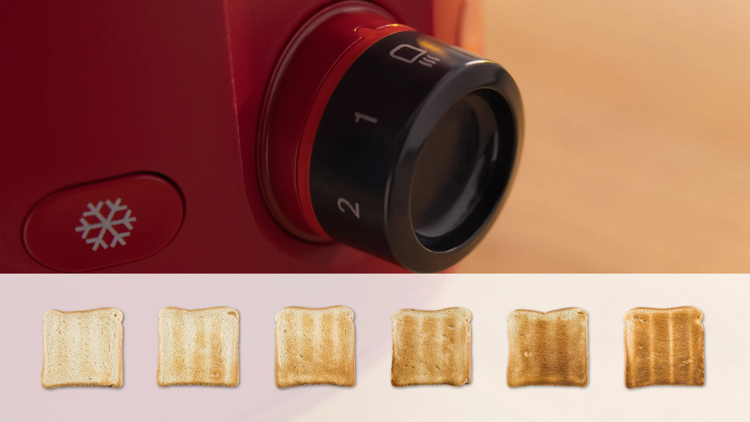 Toaster compact MyMoment Rouge TAT2M124 – Image 6