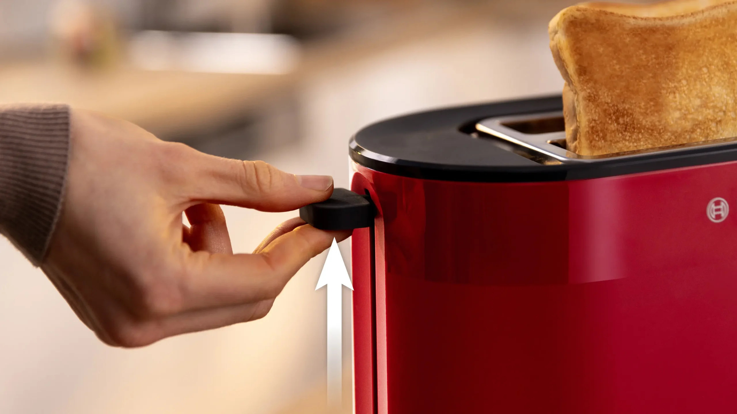 Toaster compact MyMoment Rouge TAT2M124 – Image 2