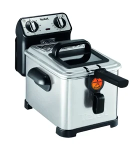 Friteuse inox Tefal 4 L – 2400W Avec minuteur mécanique Tefal Original Filtra Pro FR516110