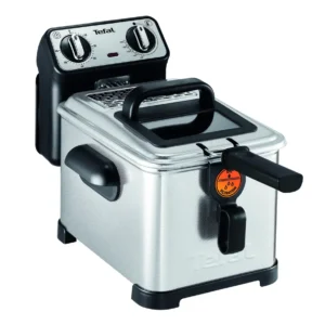 Friteuse inox Tefal 4 L – 2400W Avec minuteur mécanique Tefal Original Filtra Pro FR516110