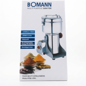 BOMANN, modèle KSW-6503.
 Puissance et capacité : 2400 Watts / 800 G
