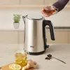 Braun Identity Collection WK5200BK Electric Kettle Stainless Steel Capacity 1.7 L 2200 W 360° Rotating Base Water Level Indicator Cord Winding Automatic – Image 6