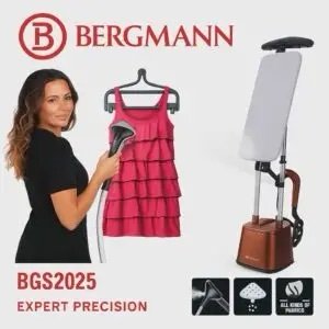 Défroisser 3 EN 1 Bergmann Pro Avec 03 Accessoires 19500W Avec Table Bergmann BGS2025