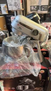 Robot Pâtissier Bergmann SilverCHEF+ (Modèle BSM-7004) - 1900W, Bol Inox 8L 4KG