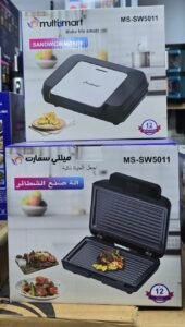Multismart MS-SW5011 - Appareil à Sandwichs et Grill 2 en 1