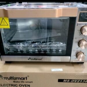 Multismart MS-OV2136 - Four Électrique Ventilé 36L - Inox Silver / Rose Gold