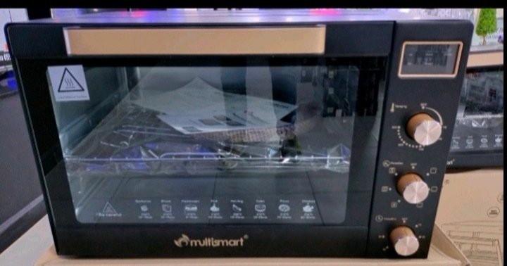 Multismart MS-OV2136 - Four Électrique Ventilé 36L - Inox Silver / Rose Gold – Image 2