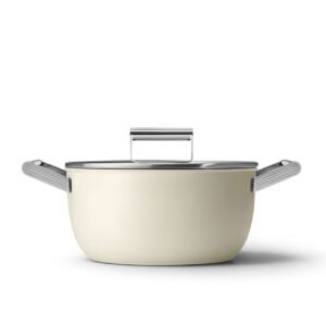 Faitout Smeg CSF2412 24 cm avec couvercle Smeg