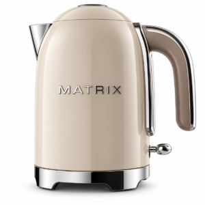 Bouilloire En inox Modele SMEG 2L 2200W Matrix MX-1036 Beige