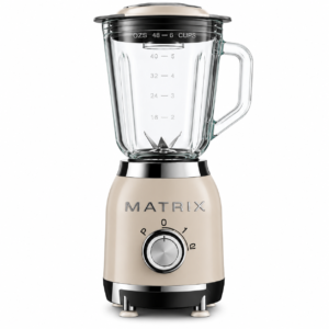 Blender en verre Modele SMEG 1.5L 1000W Matrix MX-1025 Beige