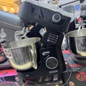 BERGMANN SilverCHEF+ Premium Line - 2000W - Bol Inox 8L - 12 Vitesses - Système Planétaire