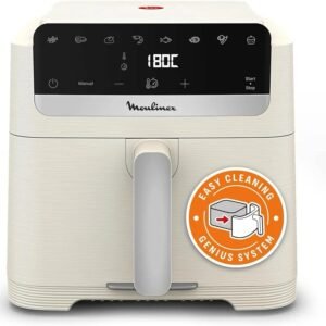 Friteuse À Air 7.5L Jusqu’à 8Portions Écran Tactile Et Façade Amovible Moulinex EZ866AF0