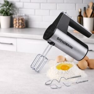 Batteur inox 600W avec Accessoires Brendmann HM 6154 CB